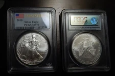 2010 $1 American Silver Eagle MS70 PCGS  First Strike Coin