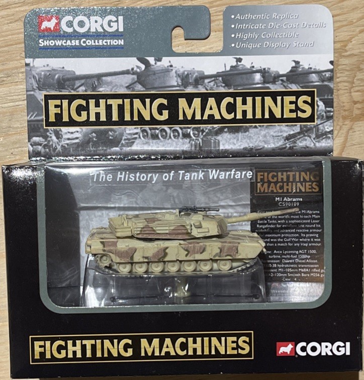 Corgi Fighting Machines The History Of Tank Warfare M1 Abrams MBT CS90109