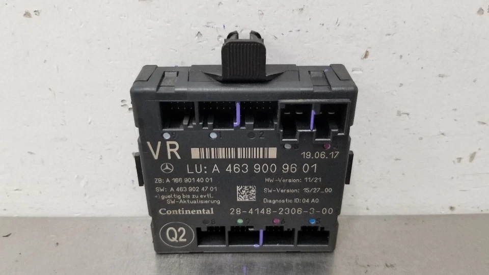 17 MERCEDES BENZ G63 AMG W463 CONTROLE DE PORTA PASSAGEIRO DIANTEIRO DIREITO 4639009601 - Imagem 3 de 4