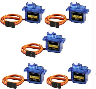  5 Pcs Micro Servo Motor Mini Servo 9g Servo Kit Compatible with Ardu ino SG90