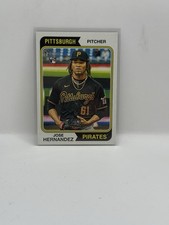 Jose Hernandez 2023 Topps Heritage #695 Rookie RC Pittsburgh Pirates