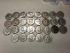 KENNEDY HALVES (50 CENT) LOT OF 29 COINS ( $14.50 FACE VALUE) 40% SILVER