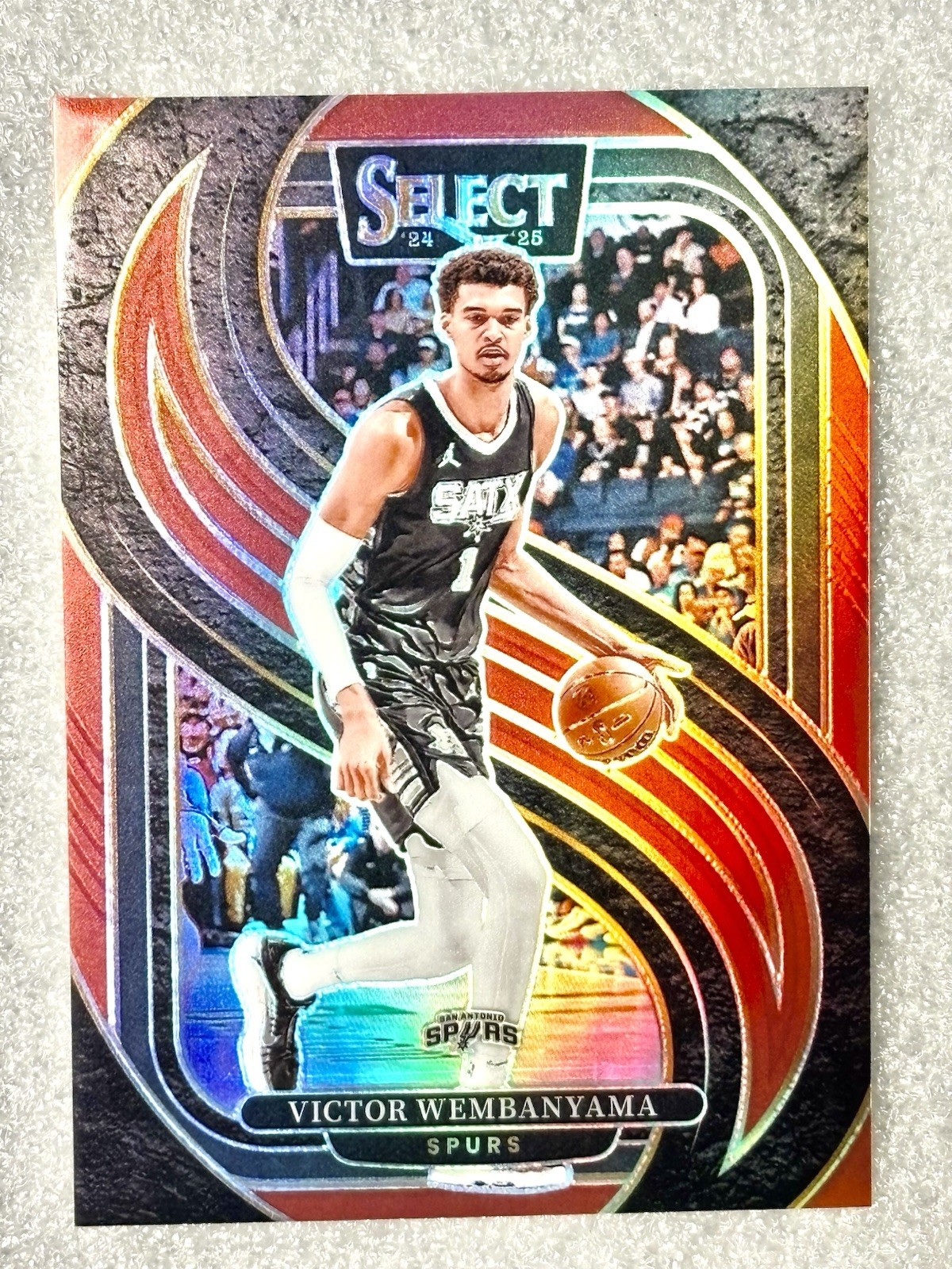 2024 Victor Wembanyama Select Red Prizm /199 #102