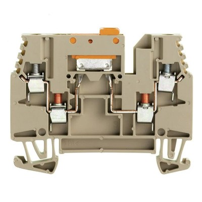 Weidmuller 1039900000 WTR 2.5/ZZ Test-Disconnect Terminal, Screw Connection, 2.5