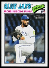 Robinson Pina 2026 Topps Heritage #315 RC Toronto Blue Jays