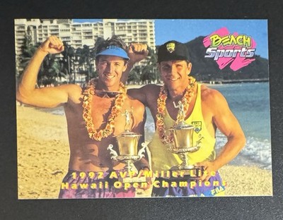 Sinjin Smith & Randy Stoklos 1992 Beach Stokes AVP Volleyball #53
