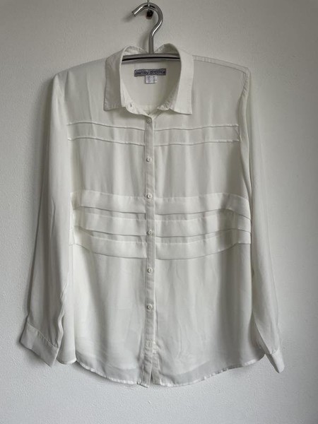 Women Laura Ashley Shirt White 42 / XL / 50 #A24T