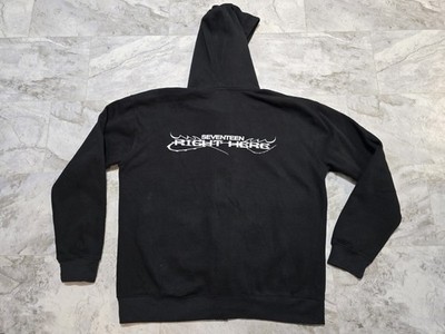 Seventeen Right Here 2024 World Tour Full Zip Jacket Hoodie Mens Sz XL K Pop