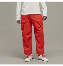 NWT Adidas x Y-3 Yohji Yamamoto Ripstop Pants Orange Men's Size Medium HZ8813