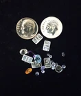 Silver Proof Dime +Gemstone+Silver Bars