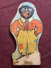 Early Game Parker Brothers Missing Pipe 4 Toss Rings And Box. Only Wooden Figure