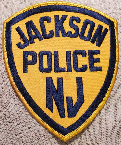 NJ Jackson New Jersey Police Shoulder Patch