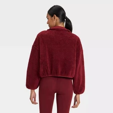 Women's High Pile & Ribbed Mix Jacket - All In Motion