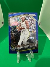 2025 Panini Prizm WNBA Myisha Hines-Allen Blue Prizm Dallas Wings