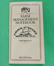 John Deere Farm Management Notebook (150th Anniversary Edition) No Dealer Name