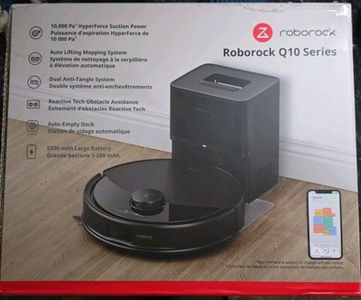 Roborock Q10 Series PF+ Auto Vacuum and Mop with Dock Station & Smart App - NEW