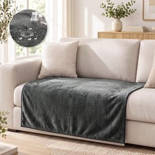 Waterproof blanket for dogs 50 x 70 cm for animals grey flannel blankets