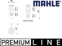 Mahle AVE211000P Expansionsventil FüR Klimaanlage Expansionsventil