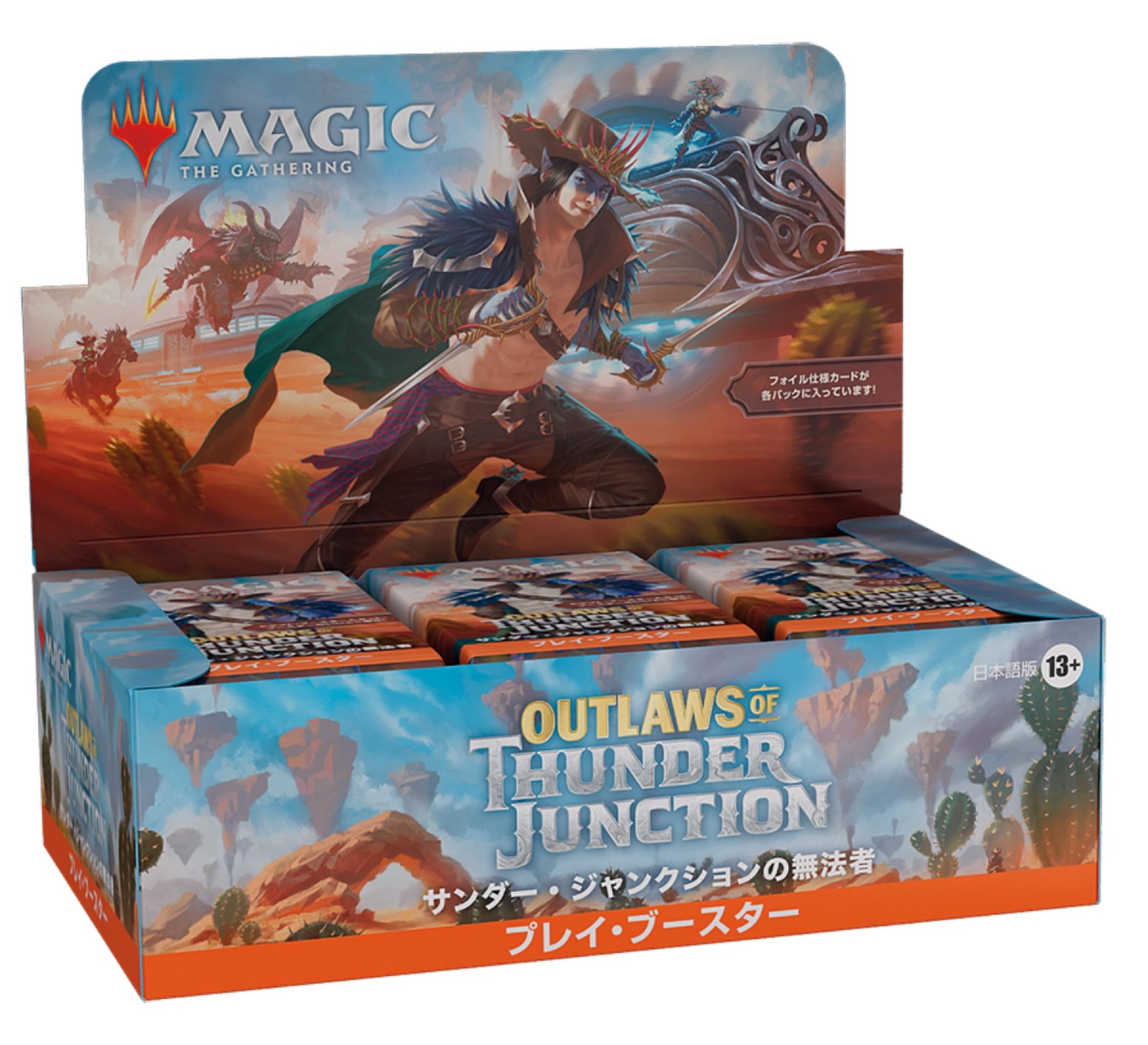 Wizards Of The Coast MTG Outlaws Thunder Junction Play Booster Box Japanese 36P