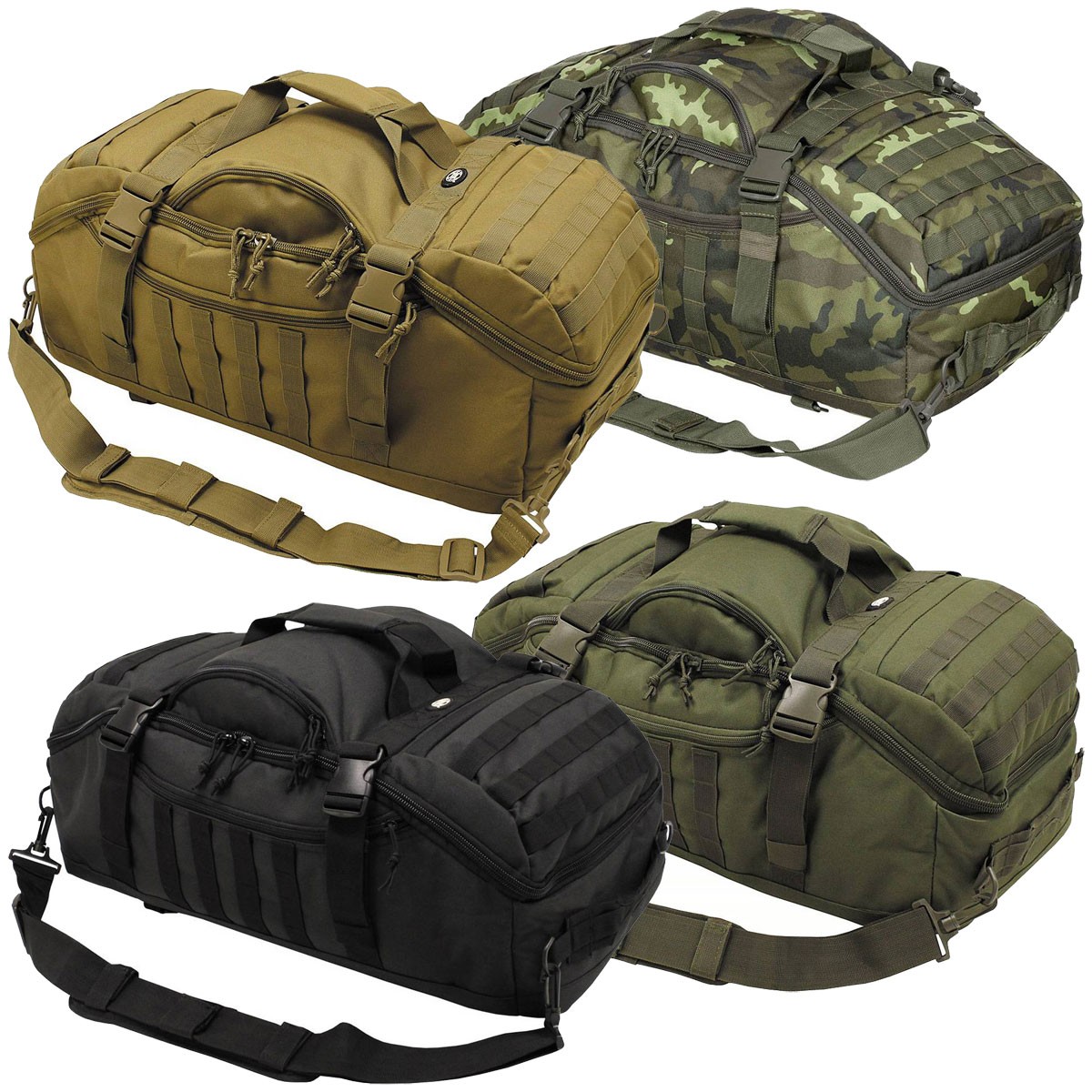 MFH Zaino Da Viaggio Armata Borsa Da Viaggio Borsa Da Mare Borsa Sportiva Zaino