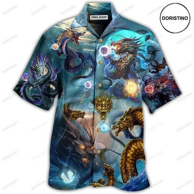 Dragon Love Life So Cool Hawaiian Shirt_760_54