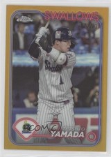 2024 Topps Chrome NPB Nippon Professional Baseball 37/50 Tetsuto Yamada #98 oh8