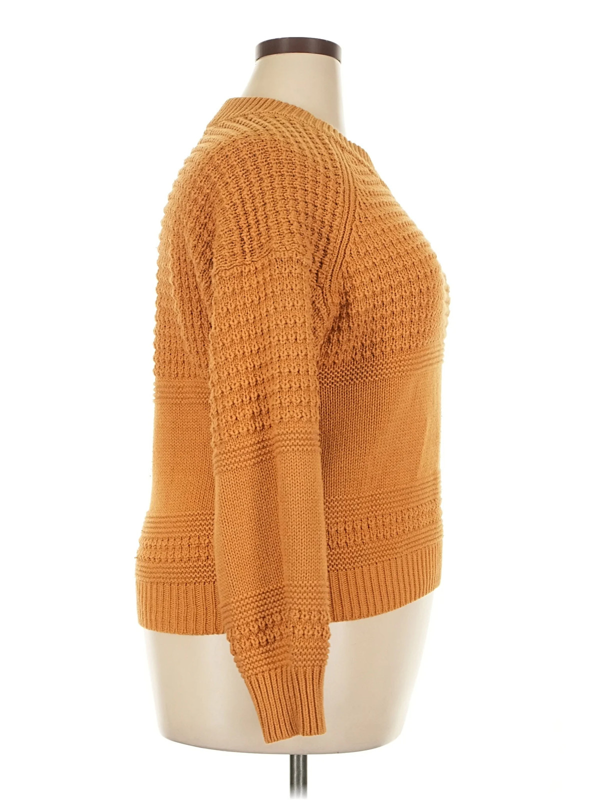 Universal Thread Women Orange Pullover Sweater XXL - image 3