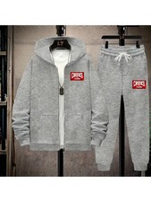 Men's Outfit 2 Piece Set Shirt  Pants Suit PLUS SIZE BIG 5XL