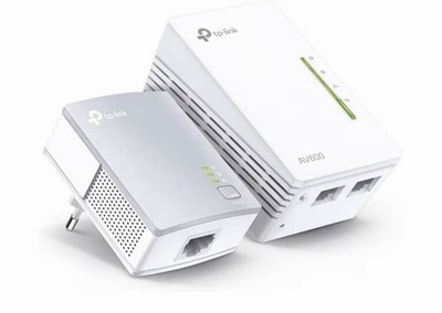 TP-Link AV200 Nano Powerline Adapter Starter Kit TL-PA2010KIT - NEW