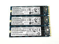 Lot of  3 -  256GB M.2 SATA 2280 SanDisk X400 SD8TN8U-256G-1006