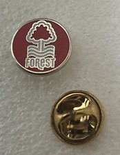 Collectable Nottingham Forest Supporter Enamel Badge - Wear Proud