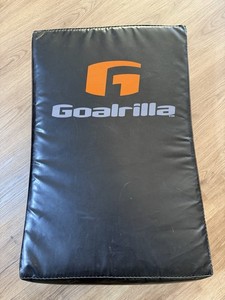 Goalrilla Blocking Dummy Pad with Handles Durable Football MMA KickBoxing Black