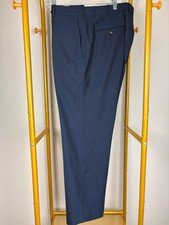 RECENT Ermenegildo ZEGNA Dark Blue Dress Pants 34 w