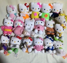 Hello Kitty Plush Lot 18pcs Sanrio EIKOH 1990...