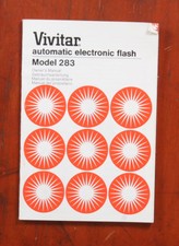VIVITAR 283 FLASH INSTRUCTION BOOK/147961
