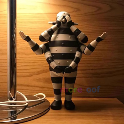 PUTS How2work フィギュア How2work X Prodip Leung Black White Reiki Starchild Nirvana Alien