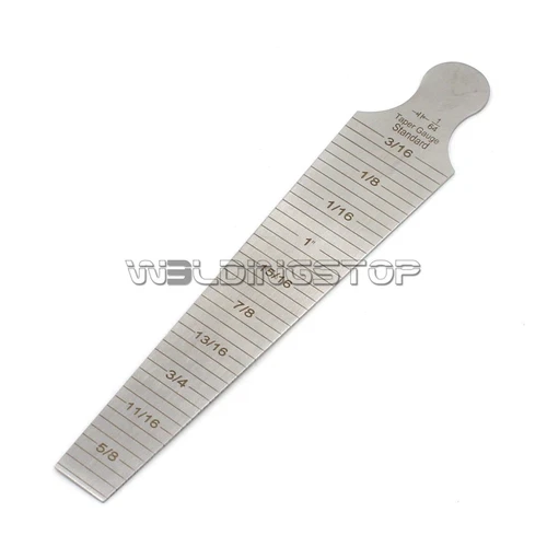 Taper Welding Gauge 15-30mm(5/8-3/16) Gap Slot Width Hole Size Metric&Inch Gage 