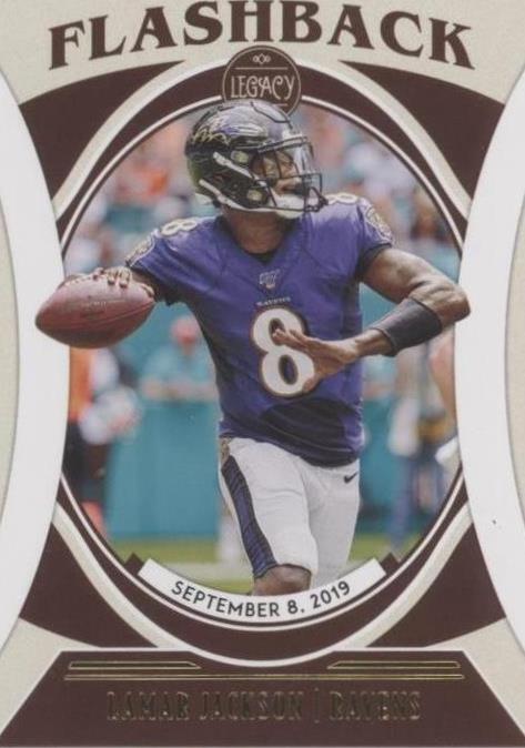 2021 Panini Legacy Lamar Jackson #FB-2 - 1 of 1