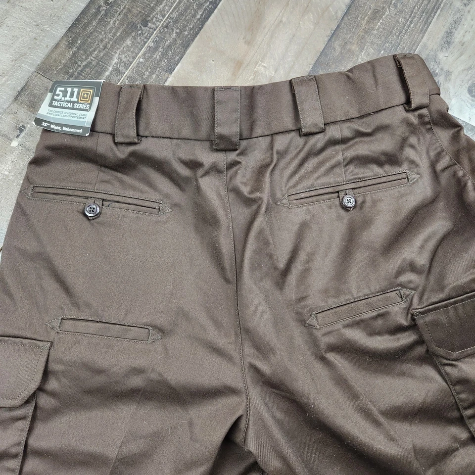 Mens 5.11 Tactical Size 35 PDU Patrol Duty Class B Pants Unhemmed Uniform - Image 2 of 4