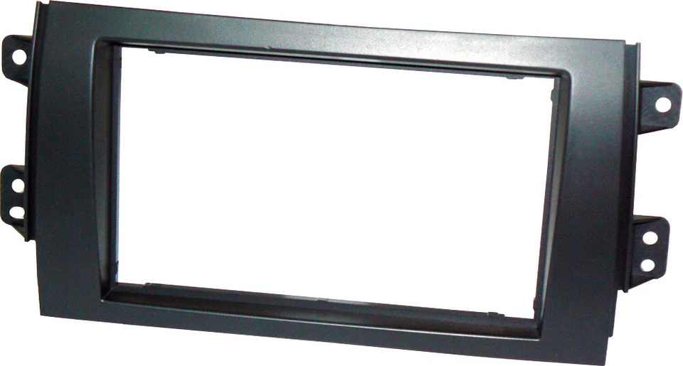 MASCHERINA RADIO 2 DIN FIAT SEDICI KIT STAFFE ABS + CONNETTORE ISO + CONN. ANTEN - Immagine 3 di 4