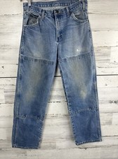 Vintage Dickies Double Knee Carpenter Jeans Pants Size 31x23 Distressed Mens