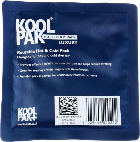 Koolpak Wiederverwendbar Heiß/Kalt Sport Eis Gel Pack Erste Hilfe Verstauchungen Schmerzlinderung - Bild 5 von 7