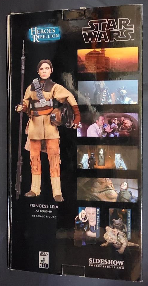 STAR WARS~EPISODE VI~ROTJ~PRINCESS LEIA / BOUSSH~SIXTH SCALE