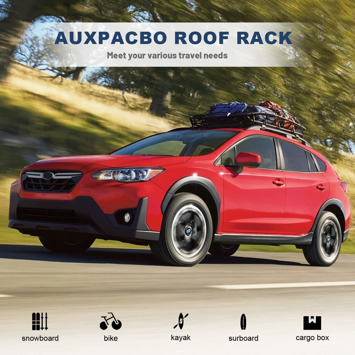 Subaru Crosstrek Accessories Roof Rack For 2018-2022 Subaru