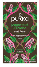 Pukka - Peppermint & Licorice Organic Herbal Tea - Pack of 20 Sachets