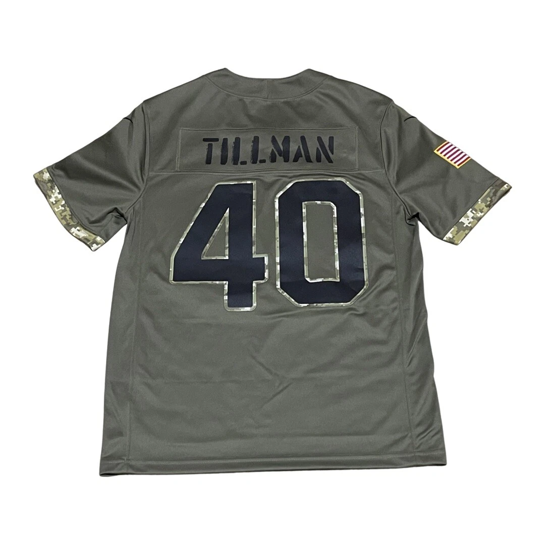 Nike Arizona Cardinals No40 Pat Tillman Black Alternate Men's Stitched NFL 100th Season Vapor Limited Jersey