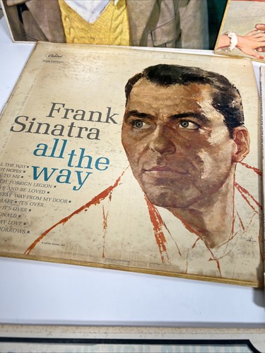 Frank Sinatra vinyl record cover lot For Covers Does Have Records Props - Picture 6 of 7