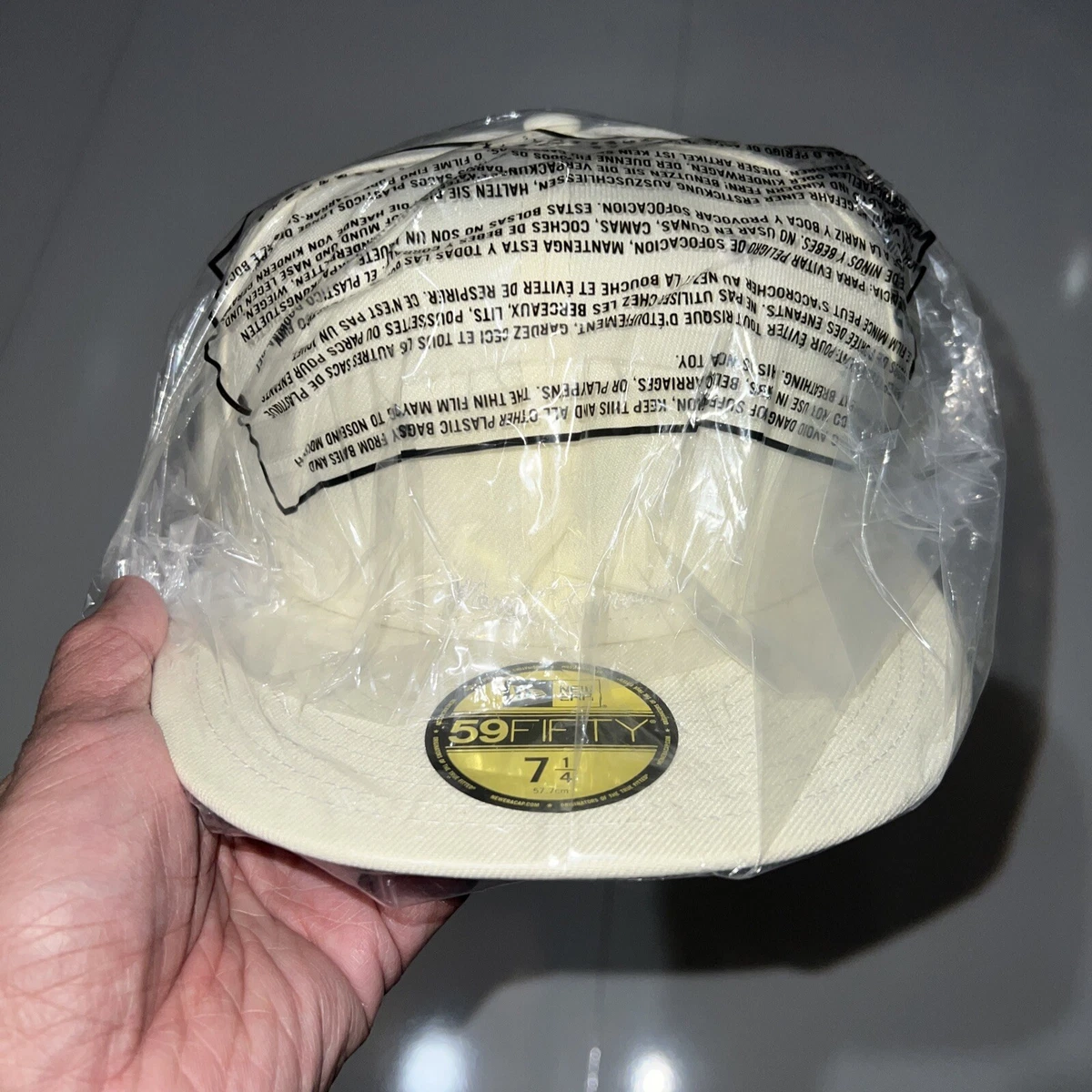 Supreme New Era Reverse Box Logo•Size 7 1/4•White•New With Tags | eBay