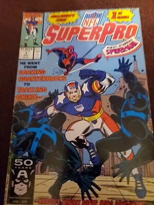 NFL SuperPro #1 (Marvel Comics October 1991)