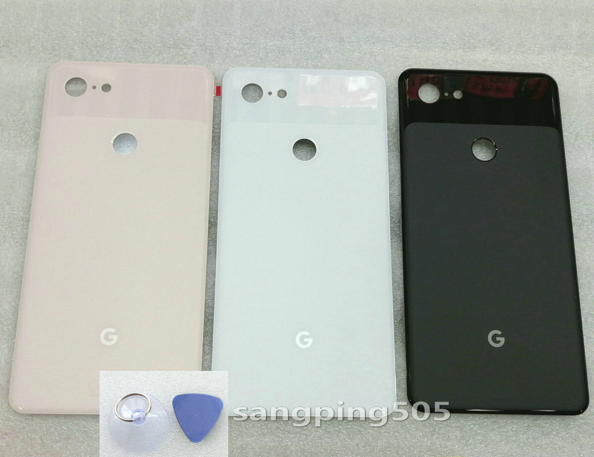 For Google Pixel 3 / Pixel 3 XL Battery Back Cover Glass Rear Door